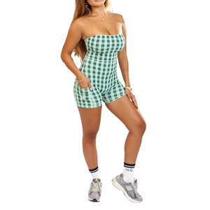 Active by Teal Jumpsuit Anu Strapless